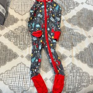 Little Sleepies Justice League zippy